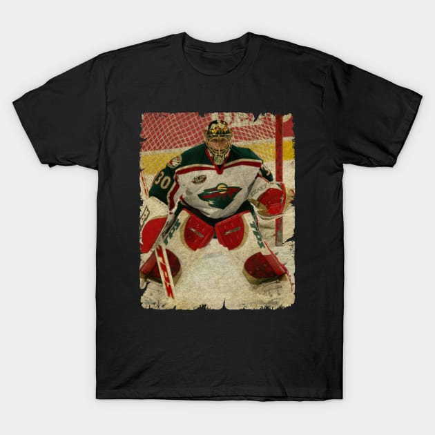 Dwayne Roloson, 2004 in Minnesota Wild (2.28 GAA) T-Shirt by Momogi Project